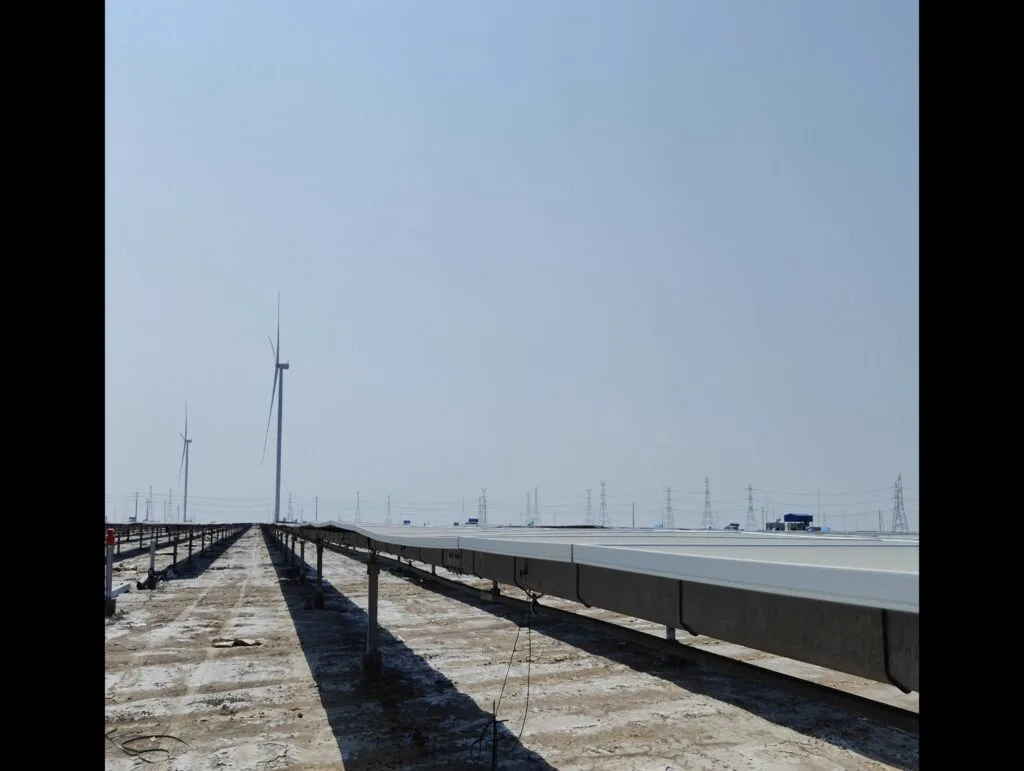 Khavda Solar Park, Kutch district, Gujrat, India
