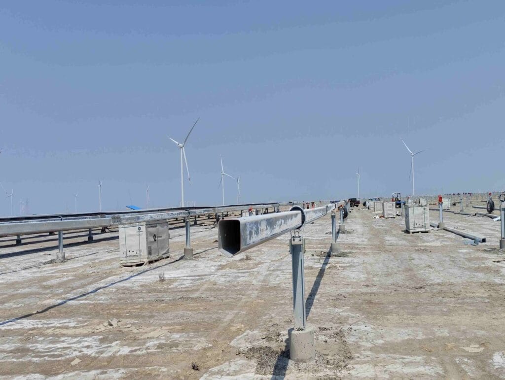 Khavda Solar Park, Kutch district, Gujrat, India
