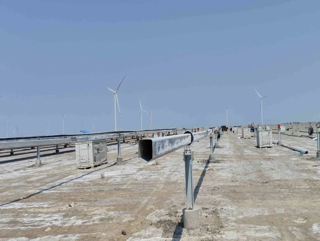 Khavda Solar Park, Kutch district, Gujrat, India